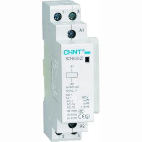 Модульный контактор CHINT NCH8-40/20 40A 2НО AC 220/230В 50Гц 256081 (артикул 17520954) – фото 1