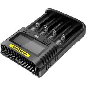 Зарядное устройство Nitecore UMS4 18650/21700 на 4АКБ Intellicharge V2 Совместим с Li-ion/IMR и Ni-MH/Ni-Cd аккумуляторами с автоматическим определением 18547 (артикул 28169906) – фото 1