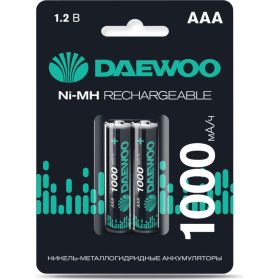 Аккумулятор DAEWOO AAA (1000mAh) Ni-MH BL-2 5043176 (артикул 29739560) – фото 1
