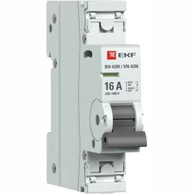 Выключатель нагрузки EKF 1P 16А ВН-63N PROxima S63116 (артикул 24954411) – фото 1