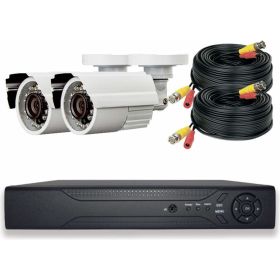 Комплект видеонаблюдения PS-link AHD 5Мп KIT-C502HD 2 камеры для улицы 3134 (артикул 22256529) – фото 1