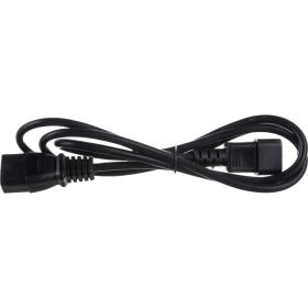 Шнур питания LANMASTER C19-C14, 3х0.75, 220В, 10А, черный, 1.5 метра LAN-PP19/14-1.5-BK (артикул 17577380) – фото 1