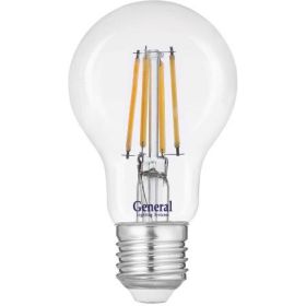 Светодиодная лампа General Lighting Systems FIL A60S-10W-E27 645800 (артикул 16165222) – фото 1