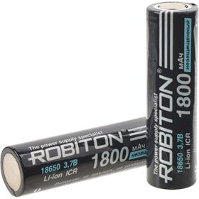Аккумулятор ROBITON LI18650-1800NP- без защиты 15629 (артикул 22995957) – фото 1
