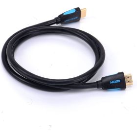 Кабель HDMI Vention High speed v2.0 with Ethernet 19M/19M - 2м VAA-M01-B200 (артикул 16442827) – фото 1