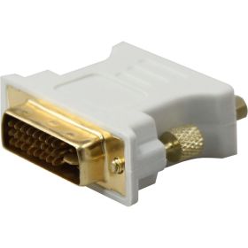 Переходник штекер REXANT DVI - VGA гнездо 06-0173-B (артикул 22221861) – фото 1