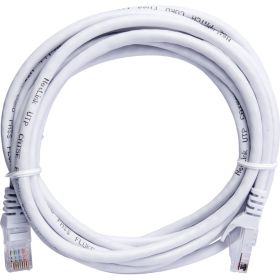 Патч-корд Netlink UTP 5е кат. литой 3.0 м БЕЛЫЙ УТ000004042 (артикул 16531509) – фото 1