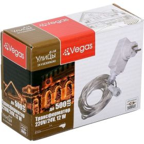 Блок питания Vegas 220 V 24 V мощность 12 W 55045 (артикул 16130077) – фото 1