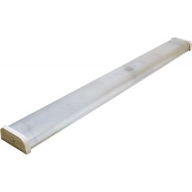 Линейный накладной светильник Uniel ULO-C40A T8x2/L125 IP40 WHITE UL-00006446 (артикул 16011147) – фото 1
