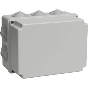 Клеммная коробка IEK, 190x140x120мм, IP44, КМ41245, ИЭК UKO10-190-140-120-K41-44 (артикул 15162527) – фото 1