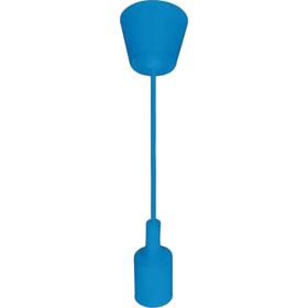 Декоративный патрон на подвесе HOROZ ELECTRIC VOLTA Синий, E27, 1M 021-001-0001 HRZ00002434 (артикул 24356205) – фото 1