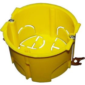 Подрозеточная коробка TWT в стену для суппорта 45x45, желтая BX45x45-YL (артикул 17576420) – фото 1