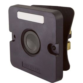 Кнопочный пост ПКЕ TDM 122-1 У2, черная кнопка, IP54 SQ0742-0016 (артикул 23291973) – фото 1