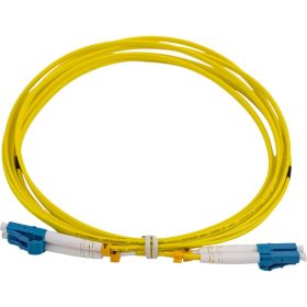 Соединительный волоконно-оптический шнур NIKOMAX желтый, 3м NMF-PC2S2C2-LCU-LCU-003 (артикул 15893237) – фото 1