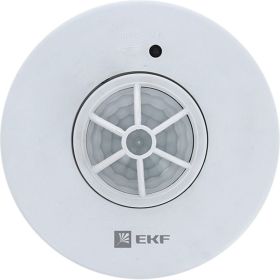 ИК датчик движения EKF потолочный 1200Вт 360гр. до 6м IP20 MS-28A PROxima SQdd-ms-28A (артикул 16135942) – фото 1