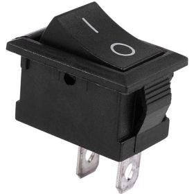 Клавишный переключатель TDM YL-211-05, черный, 2 положения, 1з SQ0703-0023 (артикул 16137949) – фото 1