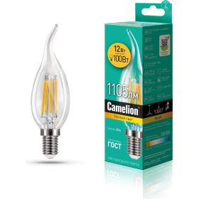 Светодиодная лампа Camelion LED12-CW35-FL/830/E14 12Вт 220В 13710 (артикул 15917489) – фото 1