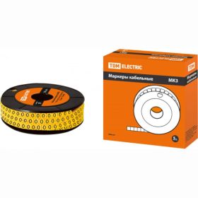 Маркер МК3 - 10мм символ 0 180шт/ролл TDM SQ0511-0040 (артикул 20825697) – фото 1