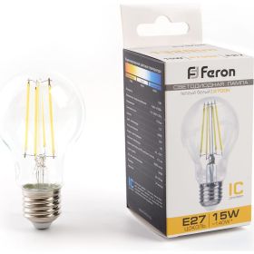 Cветодиодная лампа FERON lb-615 e27 15w 2700k, 38241 (артикул 23729073) – фото 1