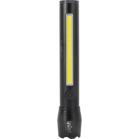 Аккумуляторный фонарь СТАРТ с зарядкой от сети lhe 519 led черный в комплекте с usb-кабелем черного цвета 18090 (артикул 27774696) – фото 1