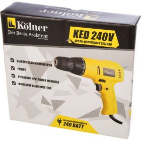 Сетевая дрель-шуруповерт Kolner KED 240 V (артикул 15559380) – фото 3