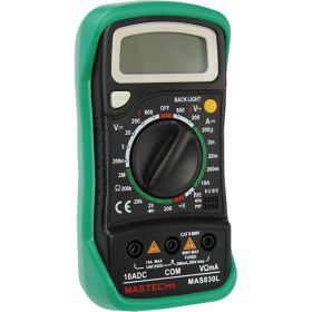 Цифровой мультиметр Mastech MAS830L 59718 (артикул 15491955) – фото 12