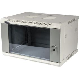 TWT Шкаф настенный Pro 12U 600x800 стеклянная дверь, 2 ЧАСТИ ТWT-CBWPG-12U-6x8-GY (артикул 16432274) – фото 1