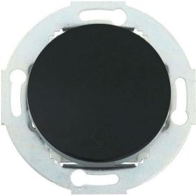 Выключатель-кнопка LK Studio схема 1T, 16 A, 250 B, черный, LK Vintage 880508-1 (артикул 21732298) – фото 1