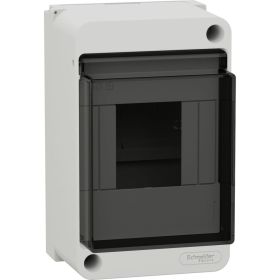 Навесной бокс Schneider Electric Easy9 XS с прозрачной дверцей, 4 модуля SE EZ9EAB104 (артикул 19934164) – фото 1