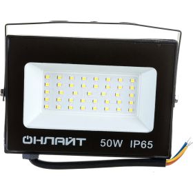 Светильник ОНЛАЙТ OFL-50-6K-BL-IP65-LED 71660 (артикул 16055272) – фото 1