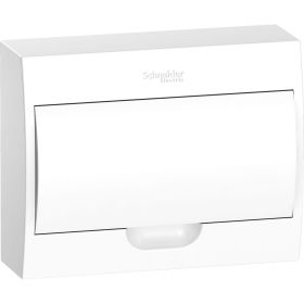 Навесной корпус Schneider Electric EASY 9 с белой дверью, 1ряд/12модулей, IP40, IK07 SE EZ9E112P2SRU (артикул 20632390) – фото 1