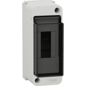 Навесной бокс Schneider Electric Easy9 XS с прозрачной дверцей, 2 модуля SE EZ9EAB102 (артикул 19932154) – фото 1