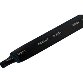 Термоусадка REXANT 9.0/4.5 мм, 1м, черная 20-9006 (артикул 15762713) – фото 1