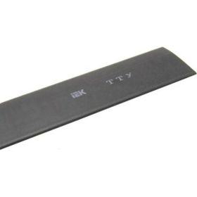 Термоусаживаемая трубка IEK ТТУ 30/15, черная, 1м UDRS-D30-1-K02 (артикул 17257884) – фото 1