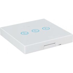 Умный беспроводной выключатель Sibling белый 3 клавиши Powerlight-M3 00-00003356 (артикул 18818610) – фото 1