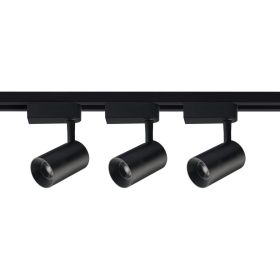 Светодиодный трековый однофазный светильник Volpe 8W/4200К/K BLACK SET31 комплект ULB-Q291 UL-00006778 (артикул 19563462) – фото 1