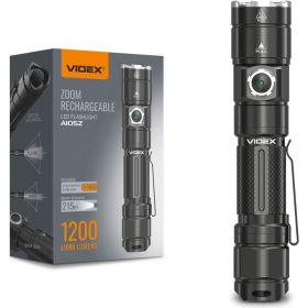 Портативный светодиодный фонарик Videx A105Z 1200Lm 5000K VLF-A105Z (артикул 20567752) – фото 1
