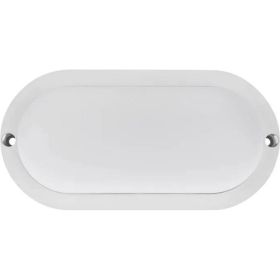 Светодиодный пылевлагозащищенный светильник REXANT ЖКХ-01 овал 8 Вт 155 мм IP65 6500 K 607-204 (артикул 21686854) – фото 1