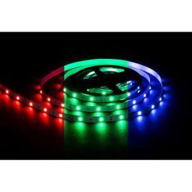 Светодиодная лента OGM 12В, 7,2Вт/м, smd5050, 30д/м, ip20, подложка 10мм, 5м, rgb. / LSE-280 (артикул 24614205) – фото 1