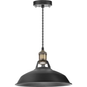 Светильник Navigator NIL-WF01-008-E27, 60Вт, 1.5м, металл, черный/бронза 61535 (артикул 16288587) – фото 1