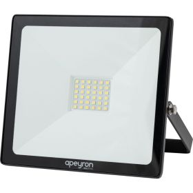 Светодиодный прожектор LED Apeyron 50Вт, 6500К, 4000 лм, IP65, smd, 171х151х25мм, черный / 05-40 (артикул 18412525) – фото 1