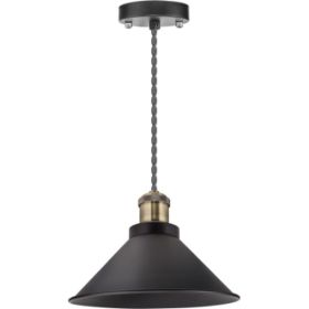 Светильник Navigator NIL-WF02-008-E27 60Вт, 1,5м, металл, черный/бронза 61536 (артикул 16288767) – фото 1