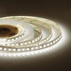 Светодиодная лента Apeyron 24В, 14,4Вт/м, smd5050, 60д/м, IP20, 800Лм/м, подложка 10мм, 5м, теплый белый 00-338 (артикул 20383600) – фото 1