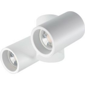 Поворотный настенно-потолочный светильник KANLUX BLURRO 2XGU10 CO-W/ 32953 (артикул 18732738) – фото 1