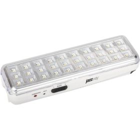 Фонарь JazzWay Accu9-L30-wh белый, Li-Ion 5024533 (артикул 16468115) – фото 1