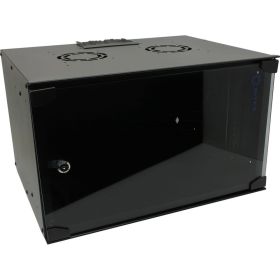 Телекоммуникационный шкаф 5Bites 6U / 520x400 / WALL / BLACK TC5402-06B (артикул 25283397) – фото 1
