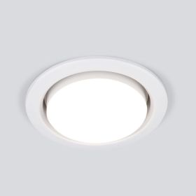 Встраиваемый светильник Elektrostandard 1035 GX53 WH белый комплект 10шт a043127 (артикул 15936562) – фото 1