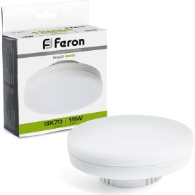 Светодиодная лампа FERON LB-472 GX70 15W 4000K 48304 (артикул 25676253) – фото 1