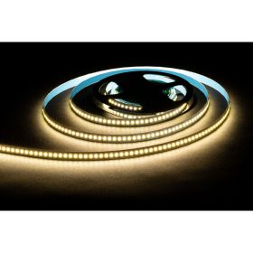 Светодиодная лента OGM 12В, 14,4Вт/м, smd2835, 180д/м, ip20, 19лм/чип, подложка 10мм, 5м, 4000к. / LSE-263 (артикул 24614115) – фото 1