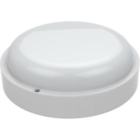 Светильник ЖКХ GAUSS LITE круг 20W 1520lm 4000K 200-240V IP65 D175х52мм белый LED 1/40 126418220 (артикул 16856281) – фото 1